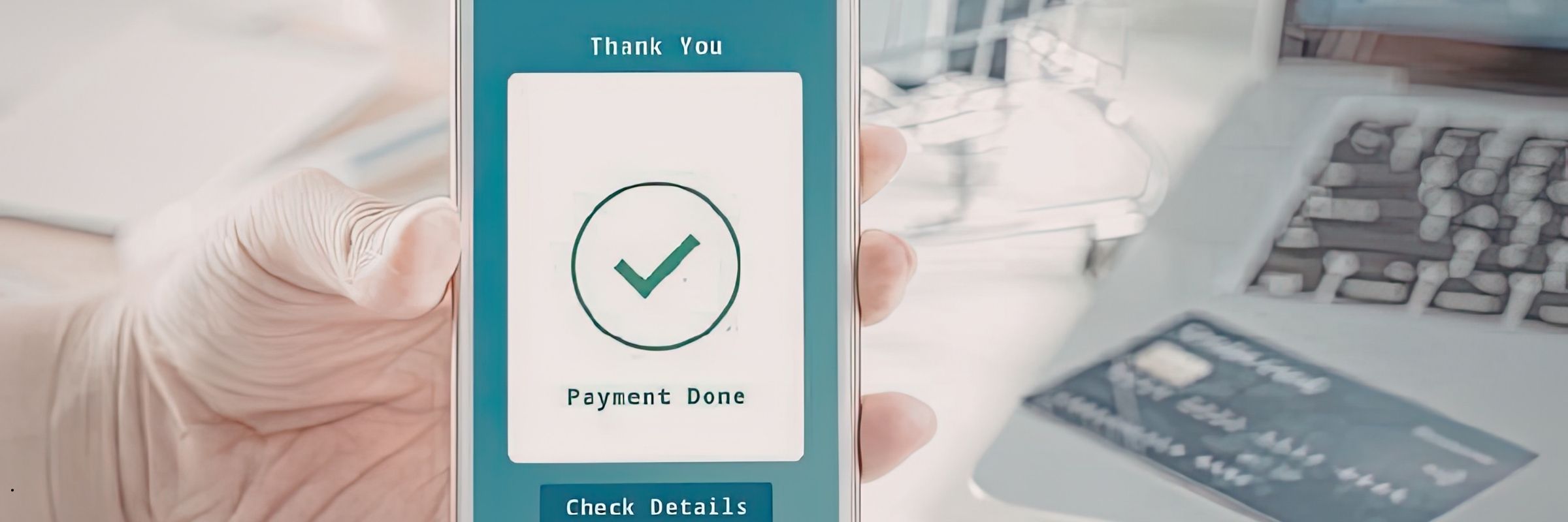Instant issue contractor bond payment confirmed on mobile device